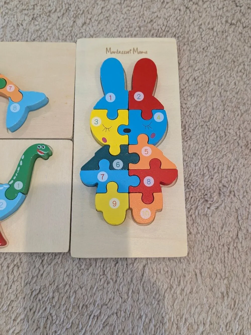 Montessori Puzzles - set of 4